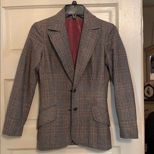 Plaid blazer